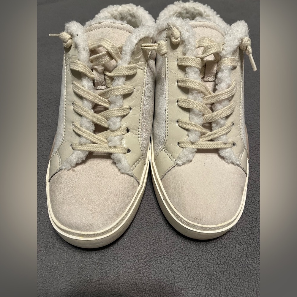 Dolce Vita Zantel Faux Shearling Lined Slip-On Sneaker, Size 9, GUC